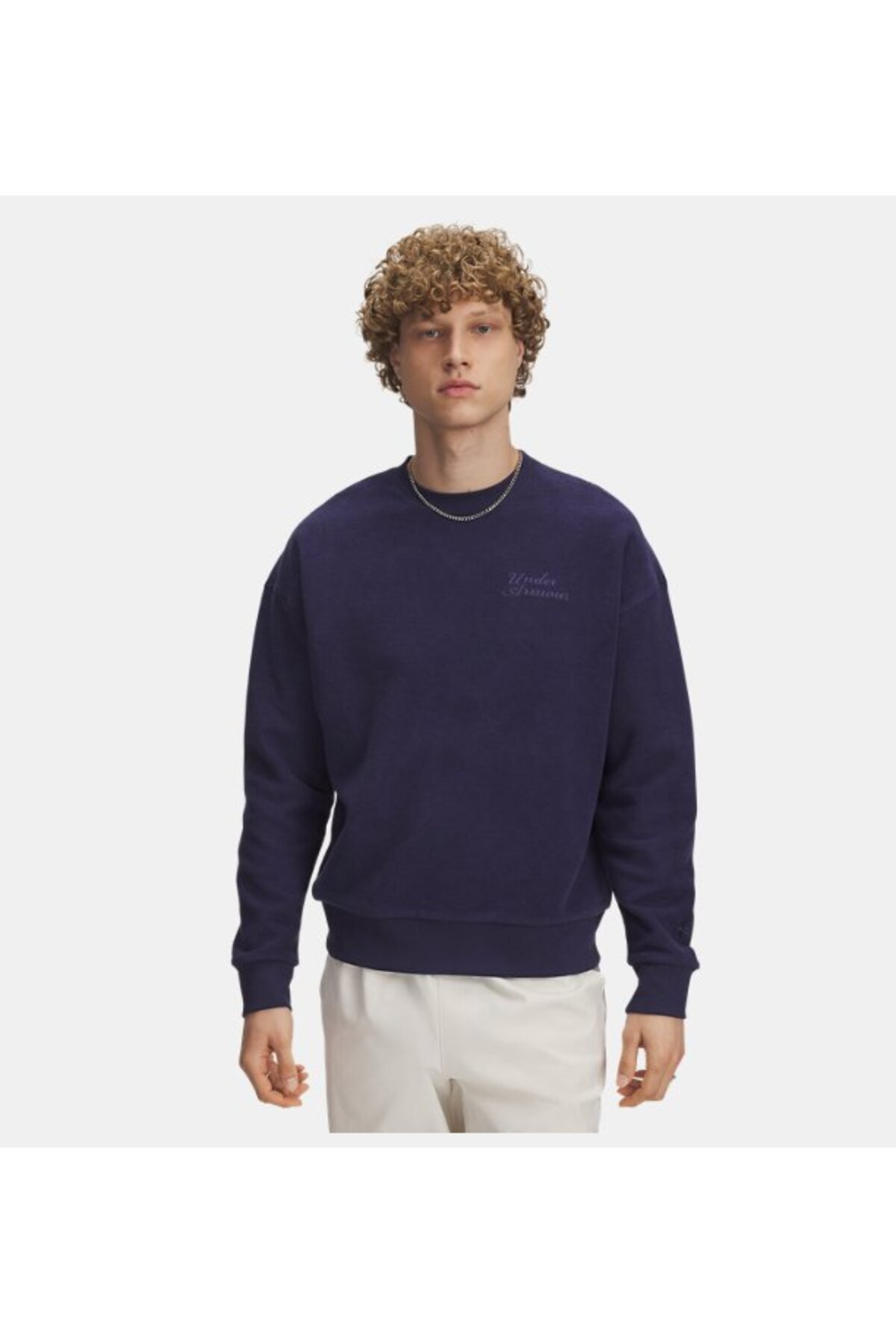 آندر آرمور سویشرت مردانه UA Icon Rev Terry Crew 6003942-403