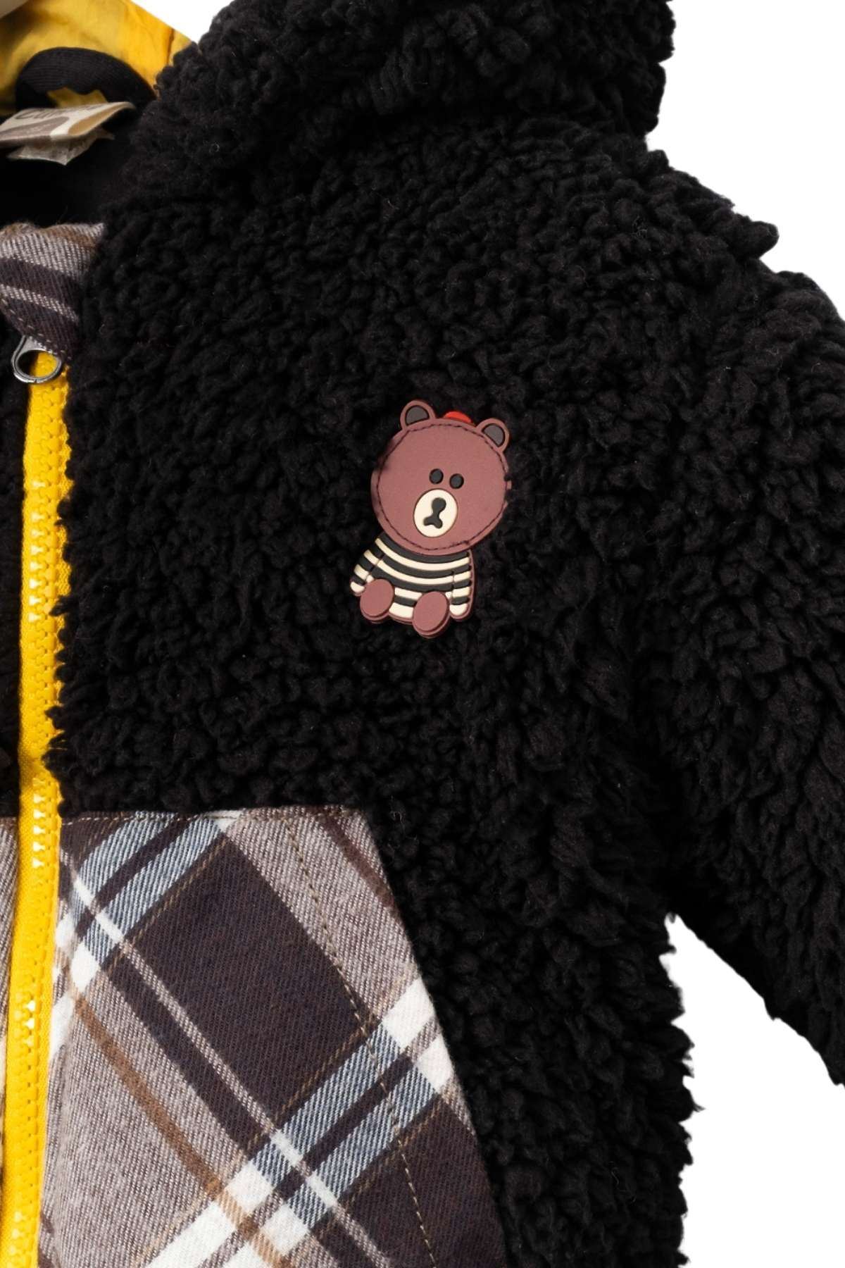 HAUSEkids 9-24 Ay Lumi Nest Erkek Bebek Mont-Siyah fotoğrafı 3 (önizleme)