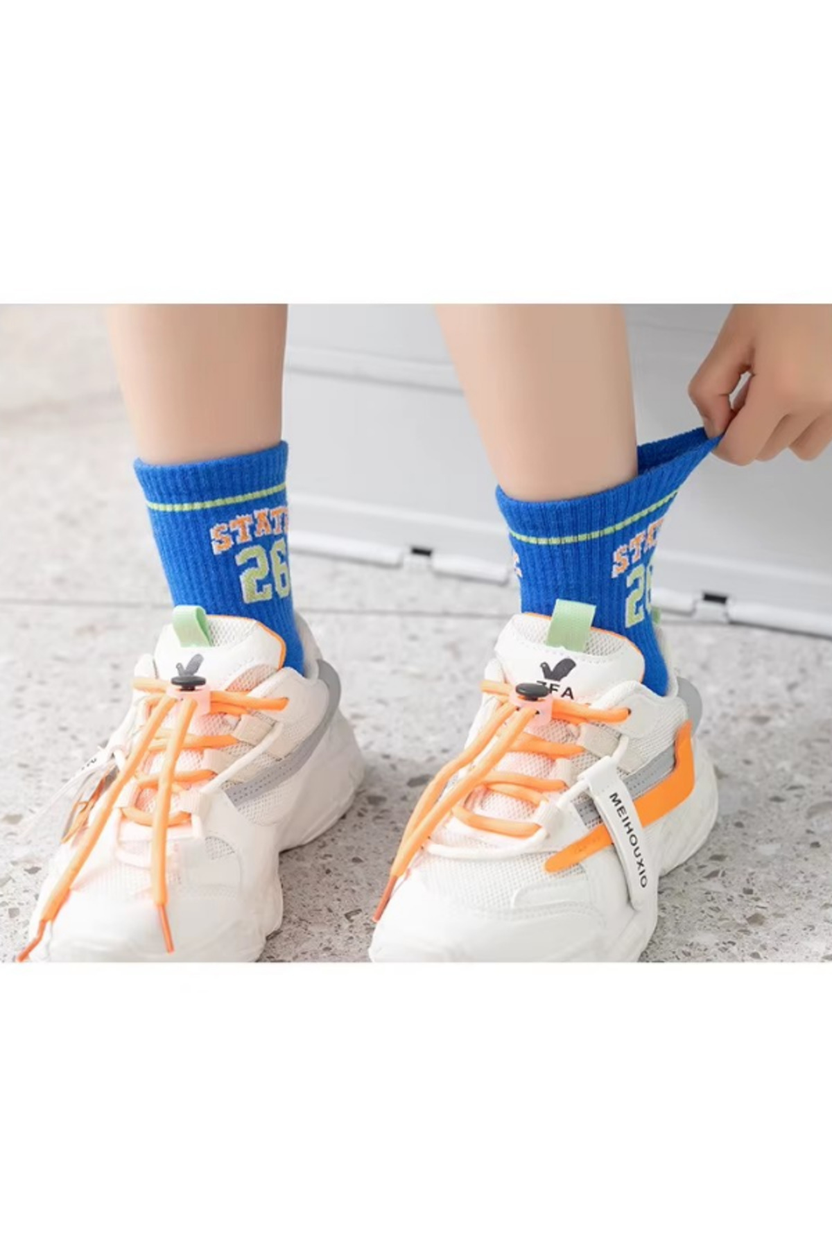 Hobins Sportswear & Company 5 Çift Kolej Bebek Çorap Ve Çocuk Çorabı Okul & Günlük Kullanım fotoğrafı 5 (önizleme)