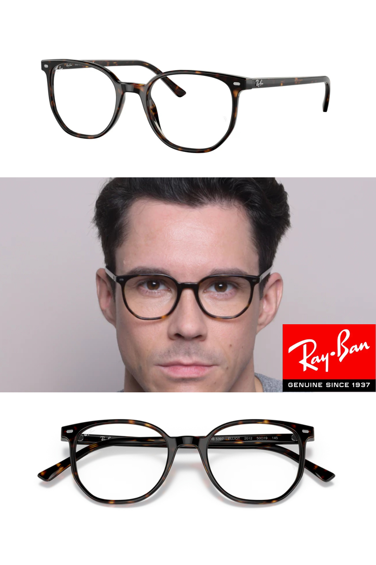 Ray-Ban RX5397 2012 50-19-145 PREMİUM MAVİ IŞIK KORUMA + SÜRÜCÜ (ANTİFAR) ETKİLİ