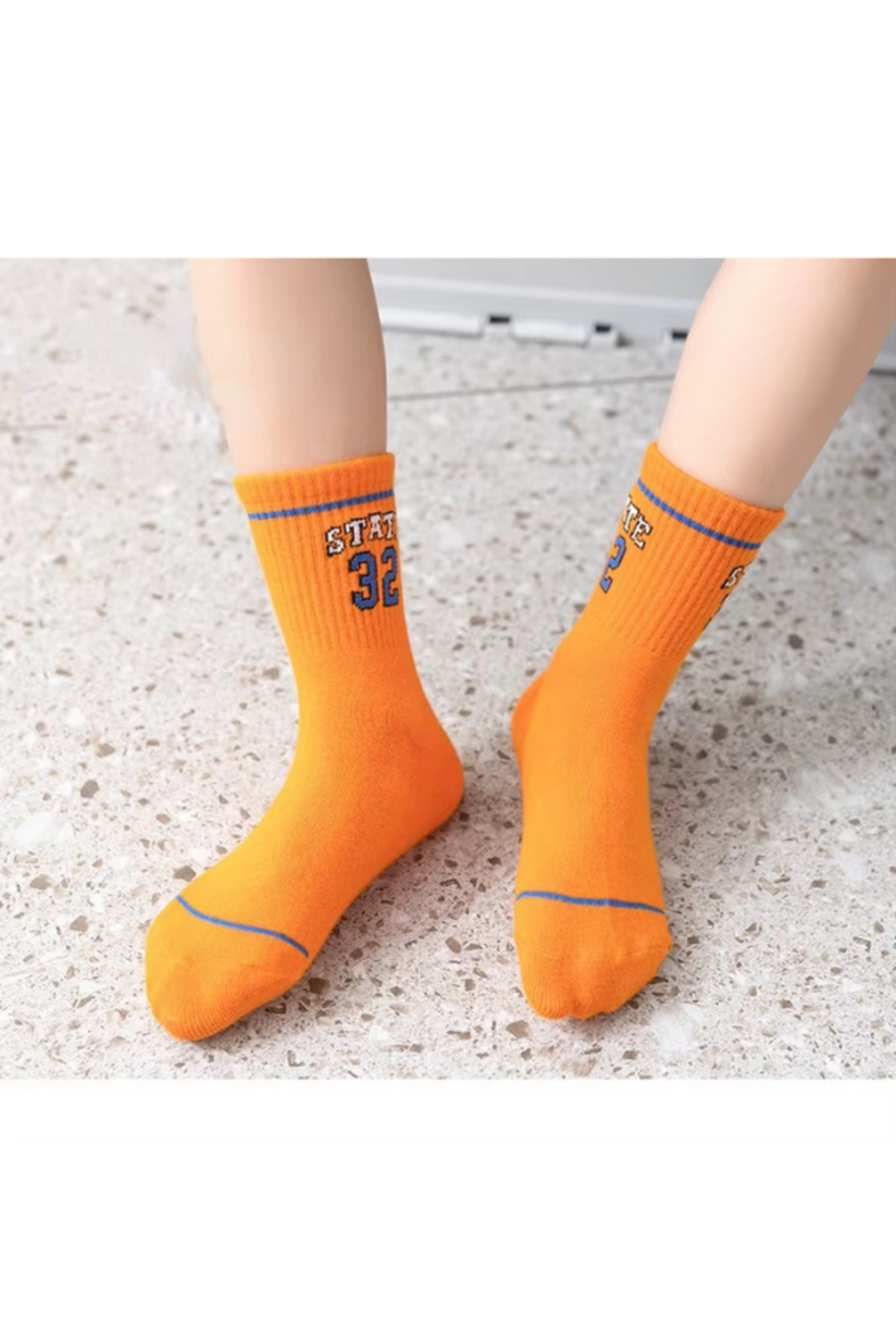 Hobins Sportswear & Company 5 Çift Kolej Bebek Çorap Ve Çocuk Çorabı Okul & Günlük Kullanım fotoğrafı 2 (önizleme)