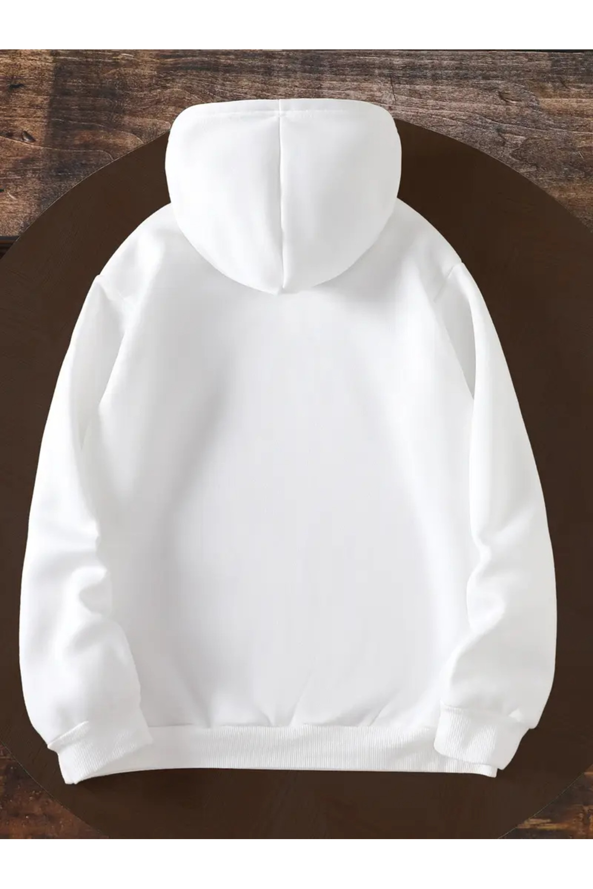 LOUİSA Kız Çocuk Beyaz Kapşonlu Aloha Palmiye Baskılı Sweatshirt fotoğrafı 2 (önizleme)