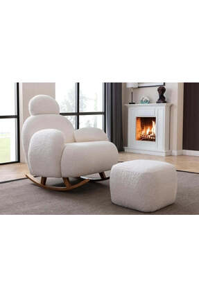 arada Puffy Sallanır Berjer Puf Hediyeli