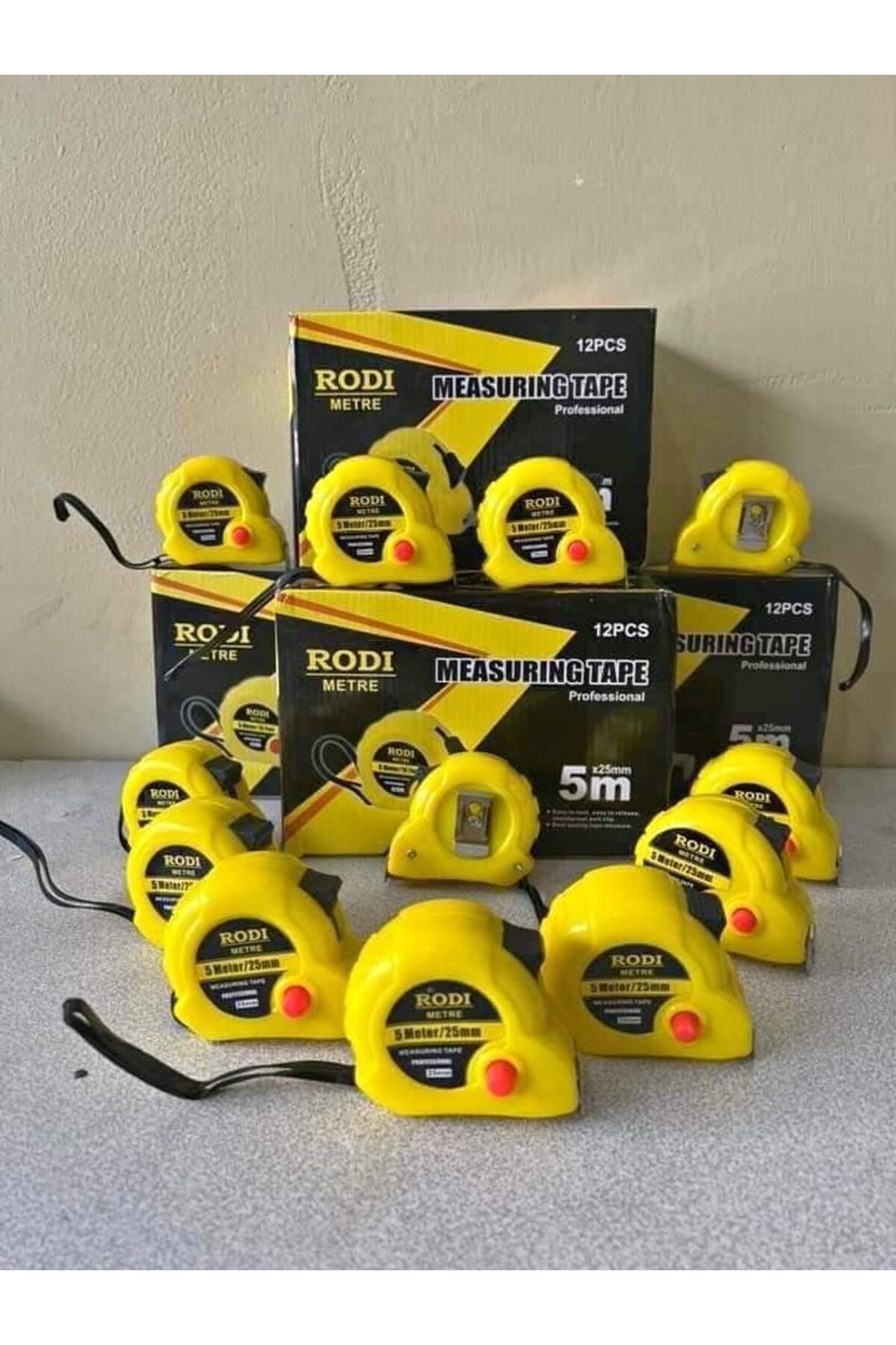 STOREMAX Şerit Metre 5 Metre * 25 Mm Kilitli Askılı 1167035