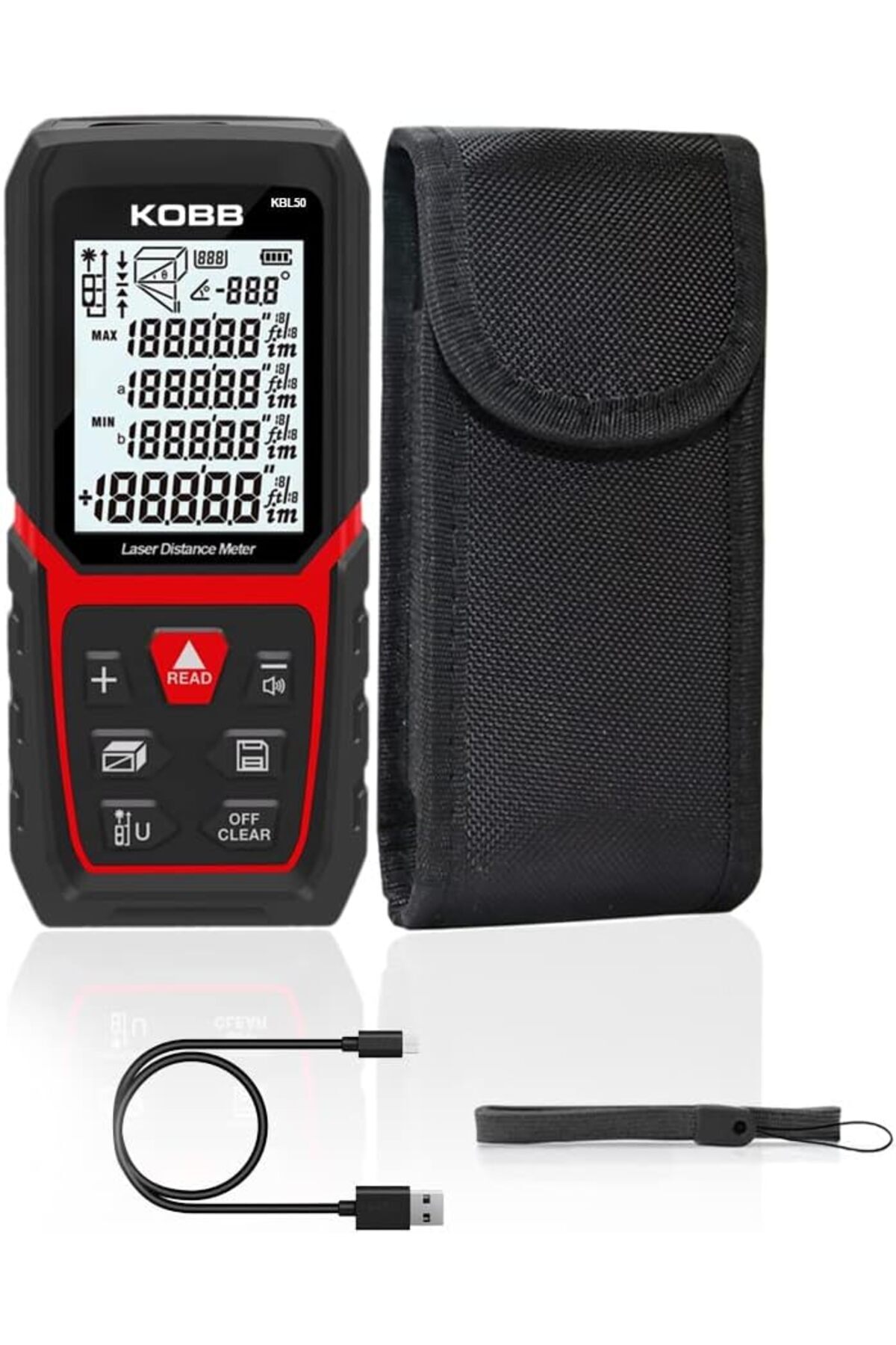 STOREMAX KBL50 50m Profesyonel Li-ion Şarjlı Metre 1167035