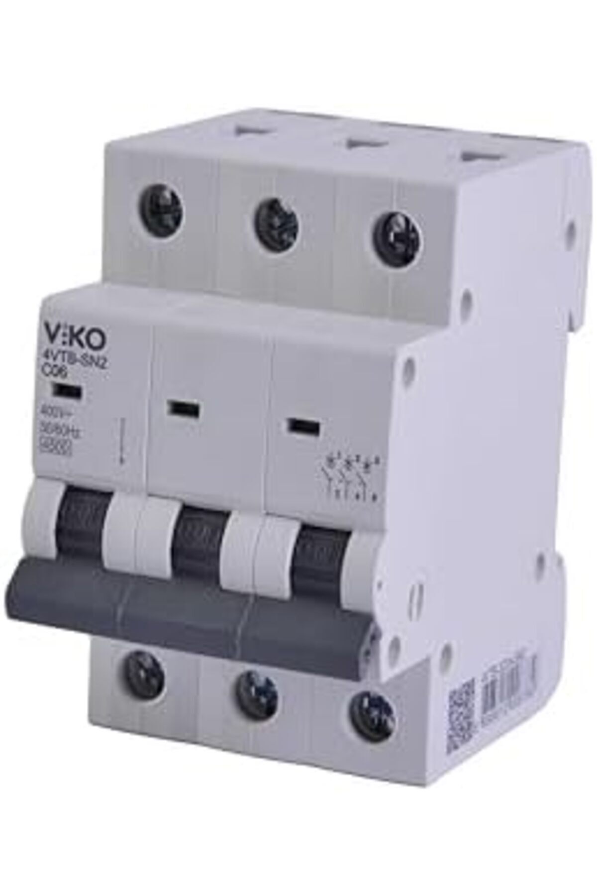 Yıldızan 4VTB-3C06 Otomatik Sigorta 4,5kA C Tipi 3 Kutup 06A 1190095