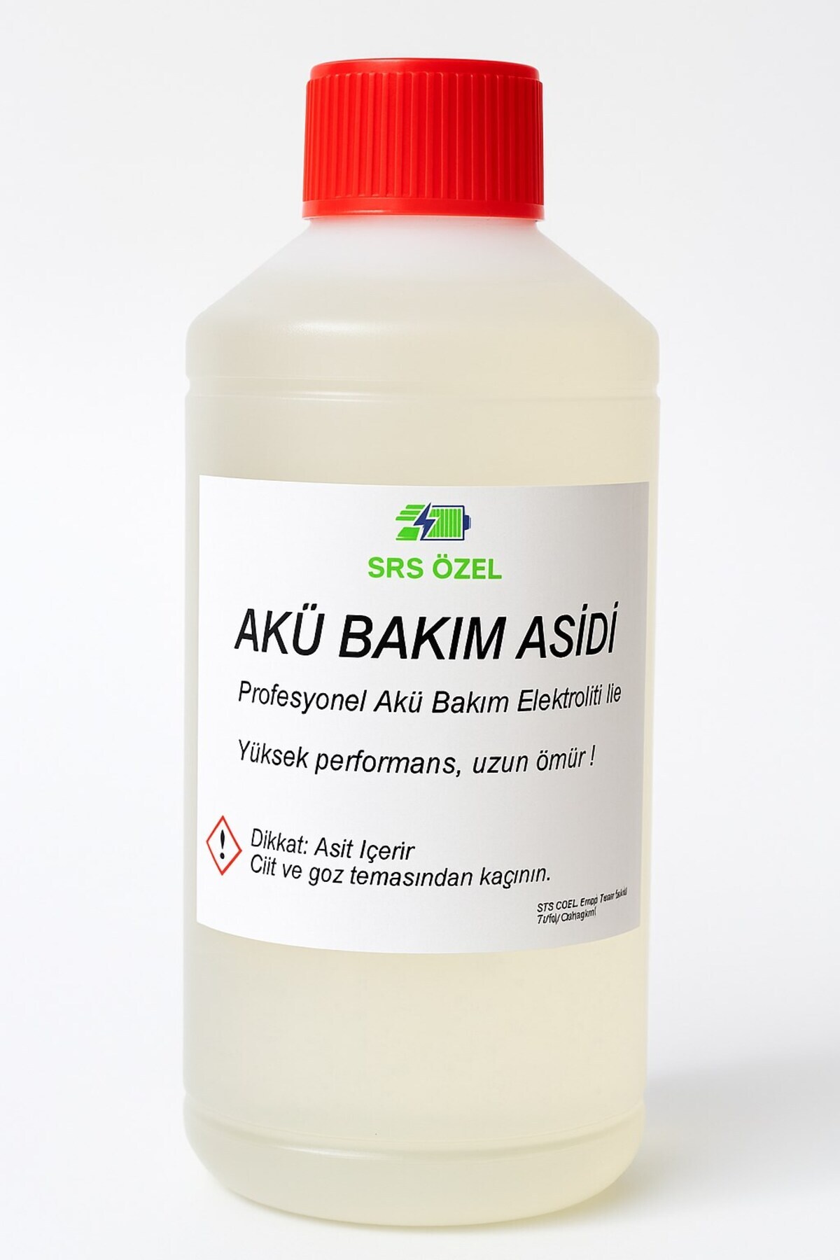 TFF Araba Akü Sıvısı, Traktör Akü Sıvısı, Sulu Akü Canlandırma Asidi, Akü Canlandırma