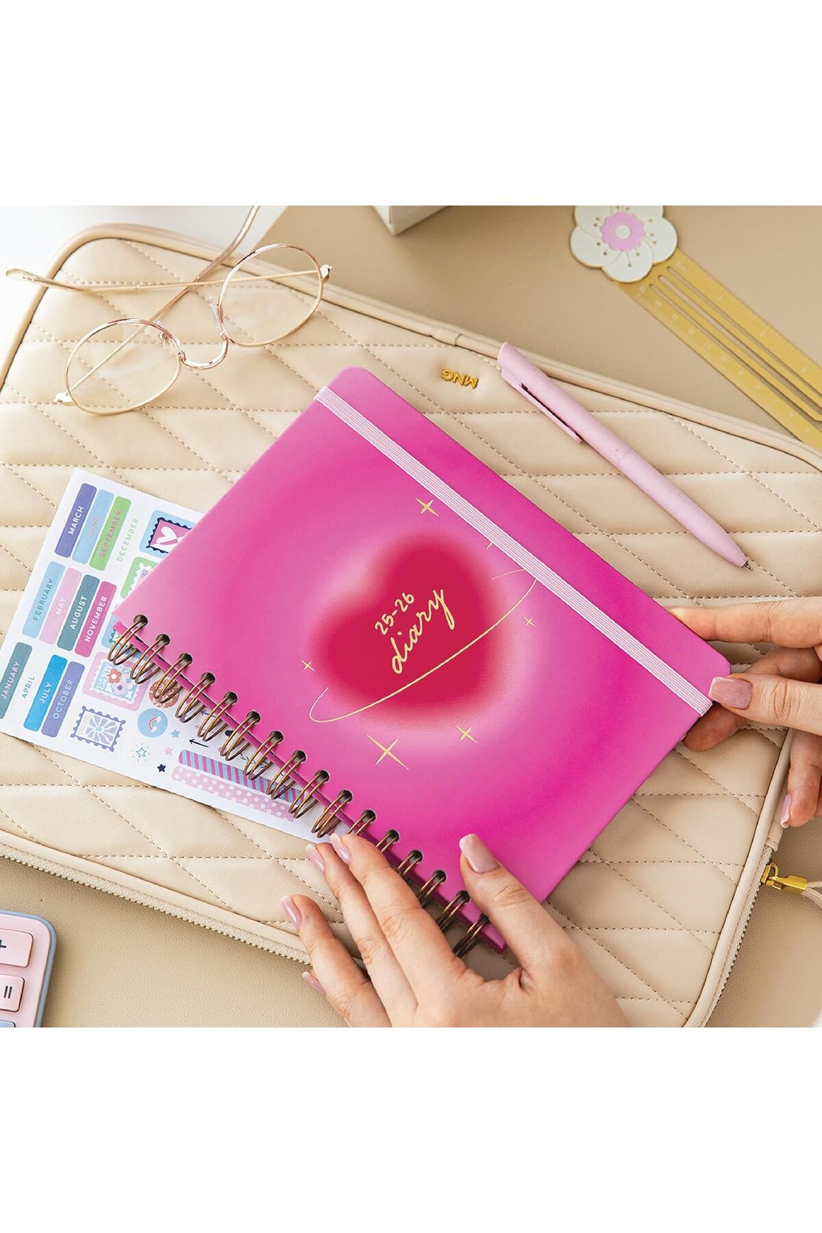 STOREMAX A5 Spiralli 16 Aylık Akademik Ajanda - 1185222