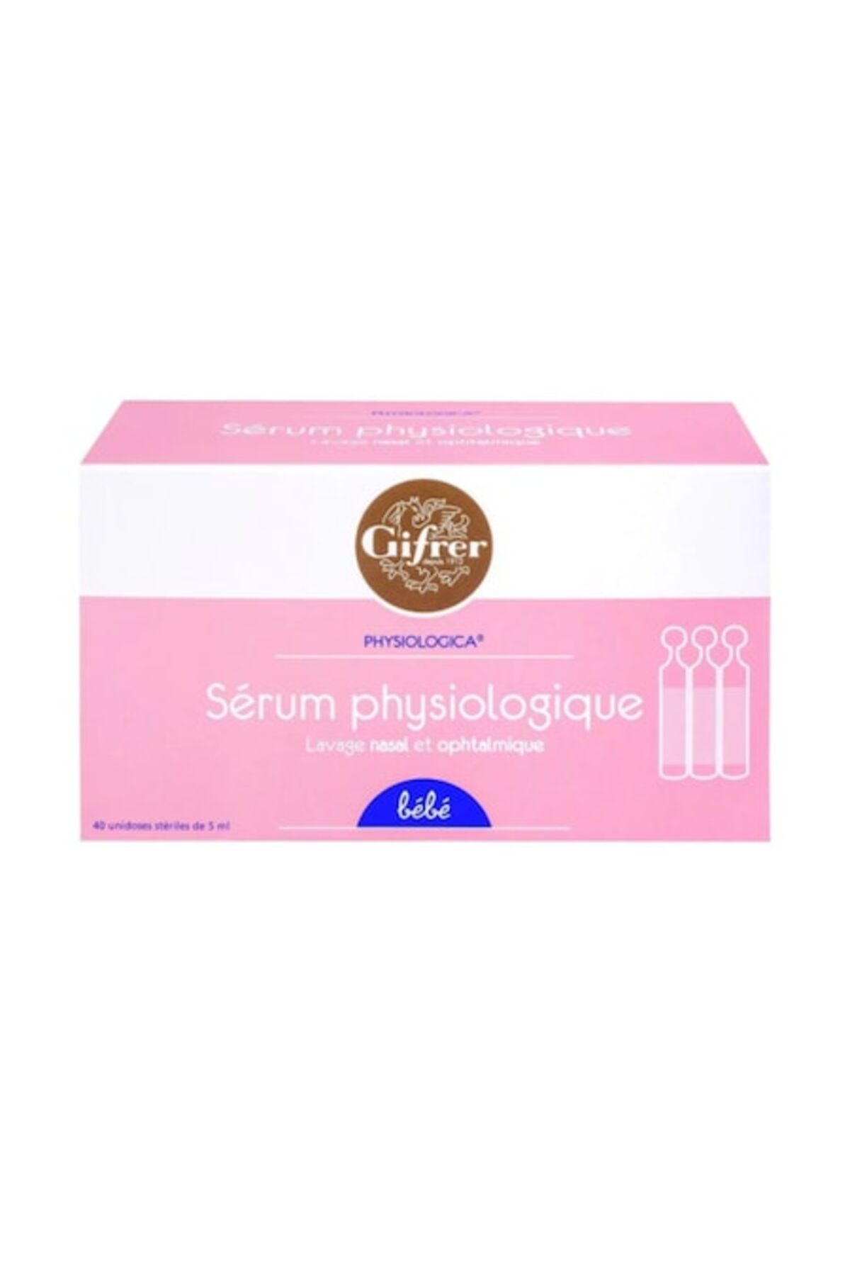Gifrer Fyziologické sérum, Gifrer, pro citlivé nosní dutiny, pro děti a kojen...