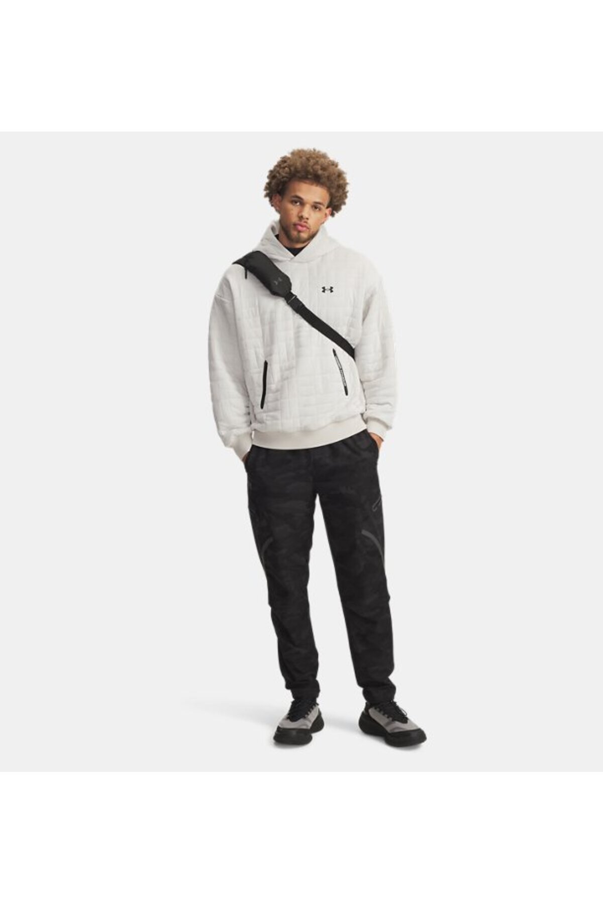 شلوار گرمکن ورزشی مردانه راسته فاق نرمال | آندر آرمور Under Armour 1390256 - تصویر 3