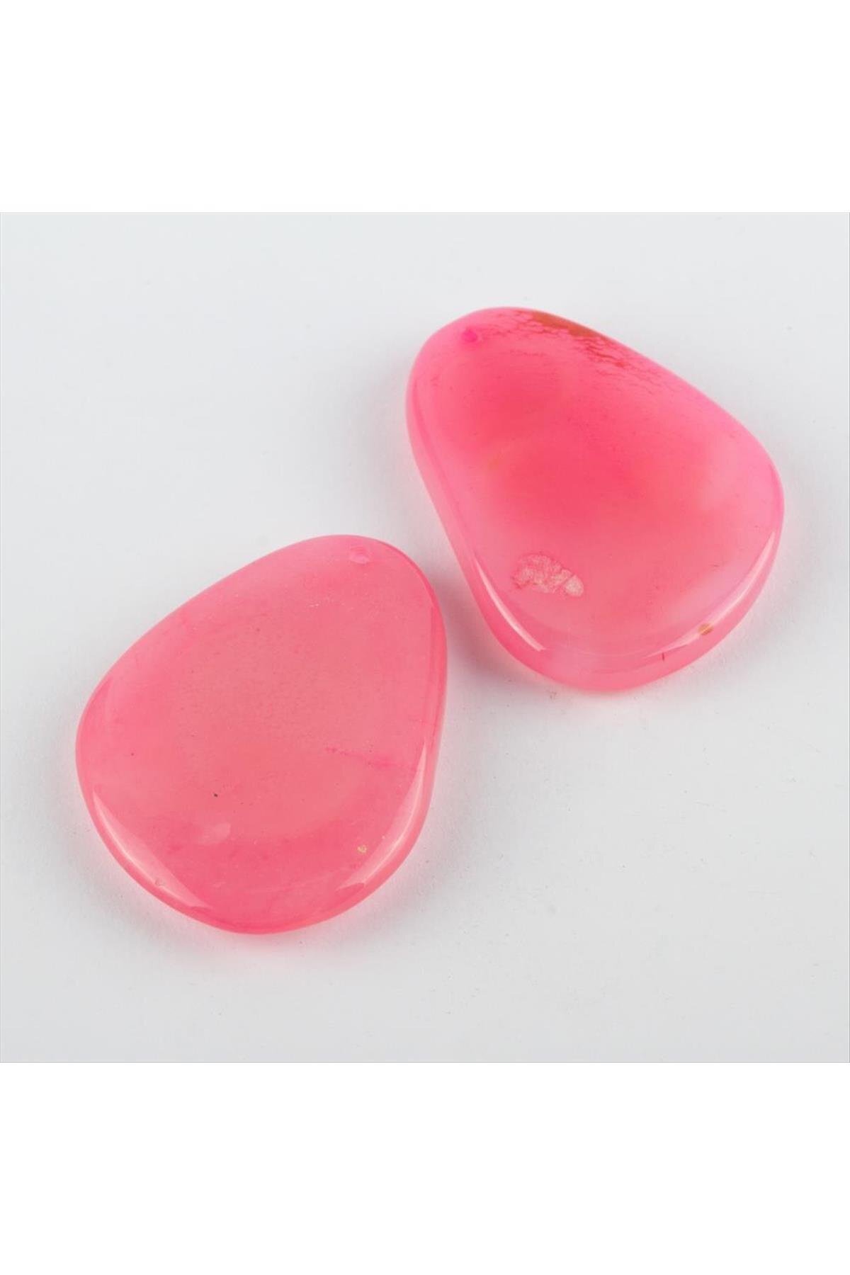 fantastik store Özel Kesim Doğaltaş Plaka Akik Kolye Ucu