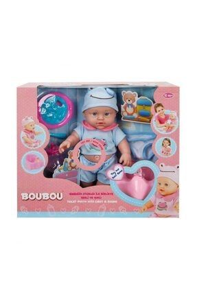 Boubou Bebeğim Ve Tuvalet Eğitimi Sesli Işıklı 30 Cm 90665