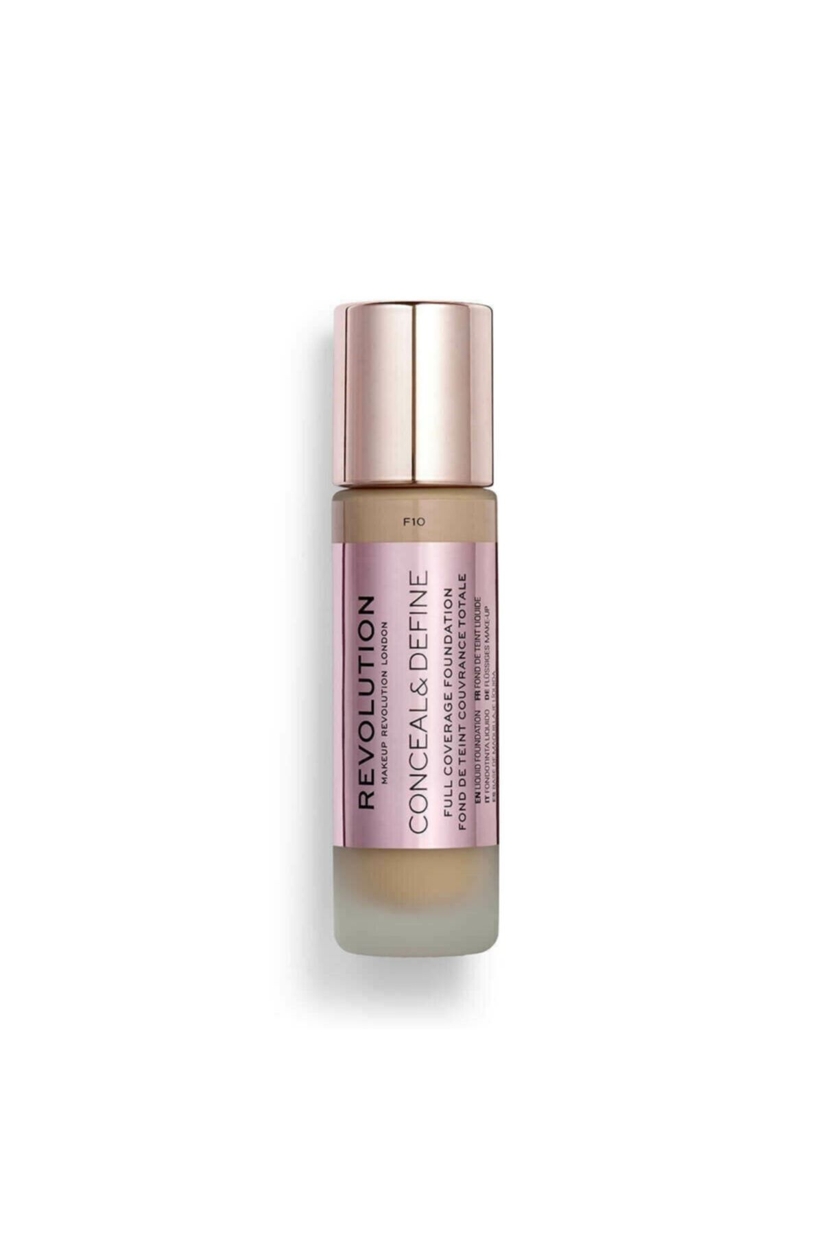 Revolution-Oil-Free Formula Conceal & Define Foundation F10 3