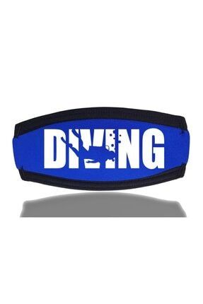 Diving Dalgıç Mavi Maske Bandı PROMODVING554