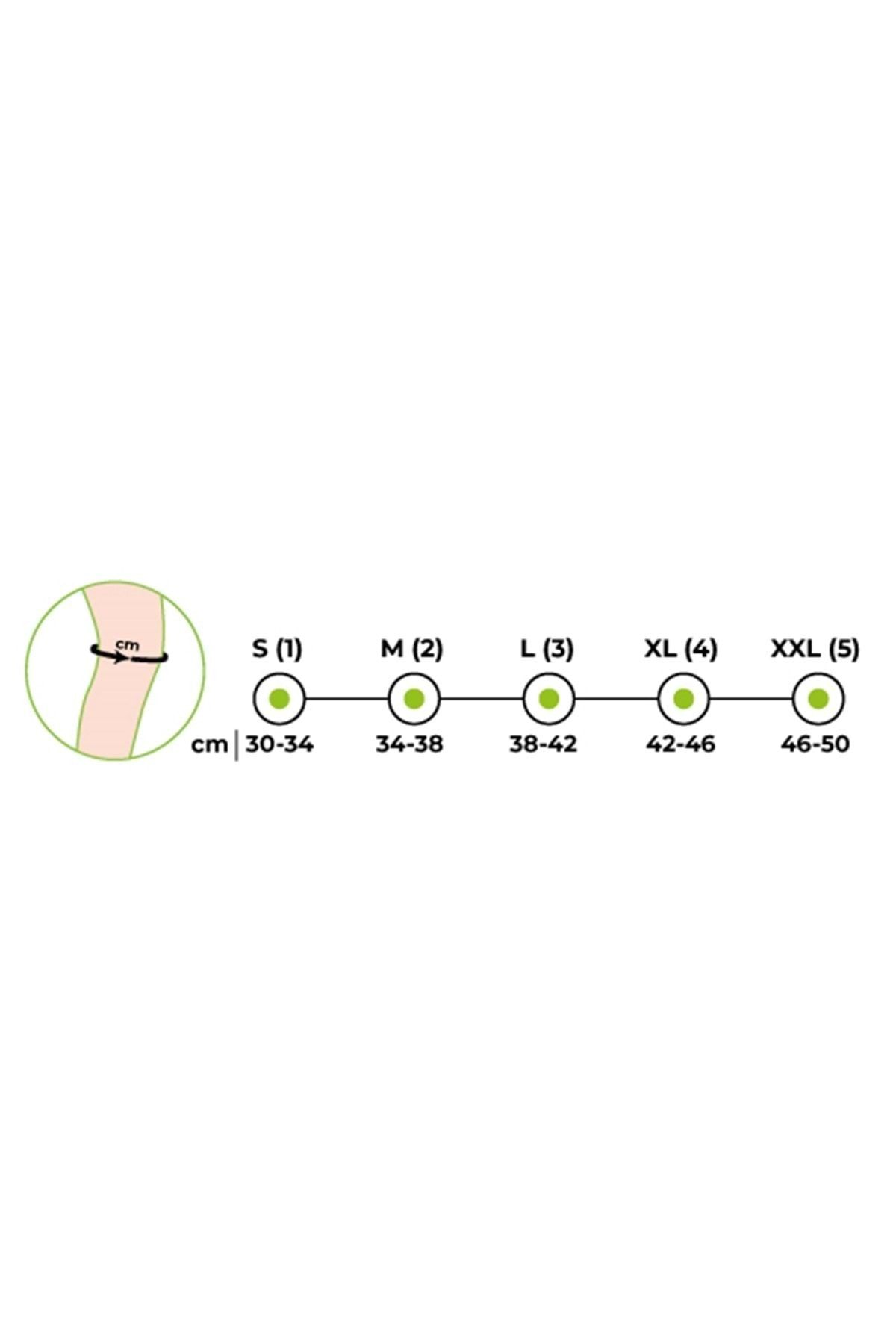 Variteks-Ref 453 وسادة الركبة المرنة المحبوكة - L(3) 3