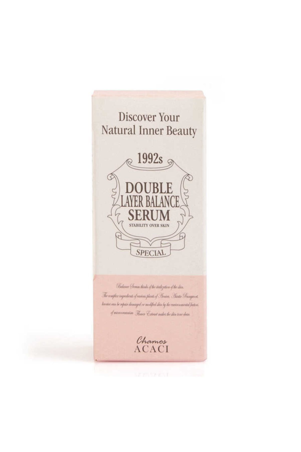 Chamos Double Layer Balance Serum- Çift Katmanlı Dengeleyici/Onarıcı Serum