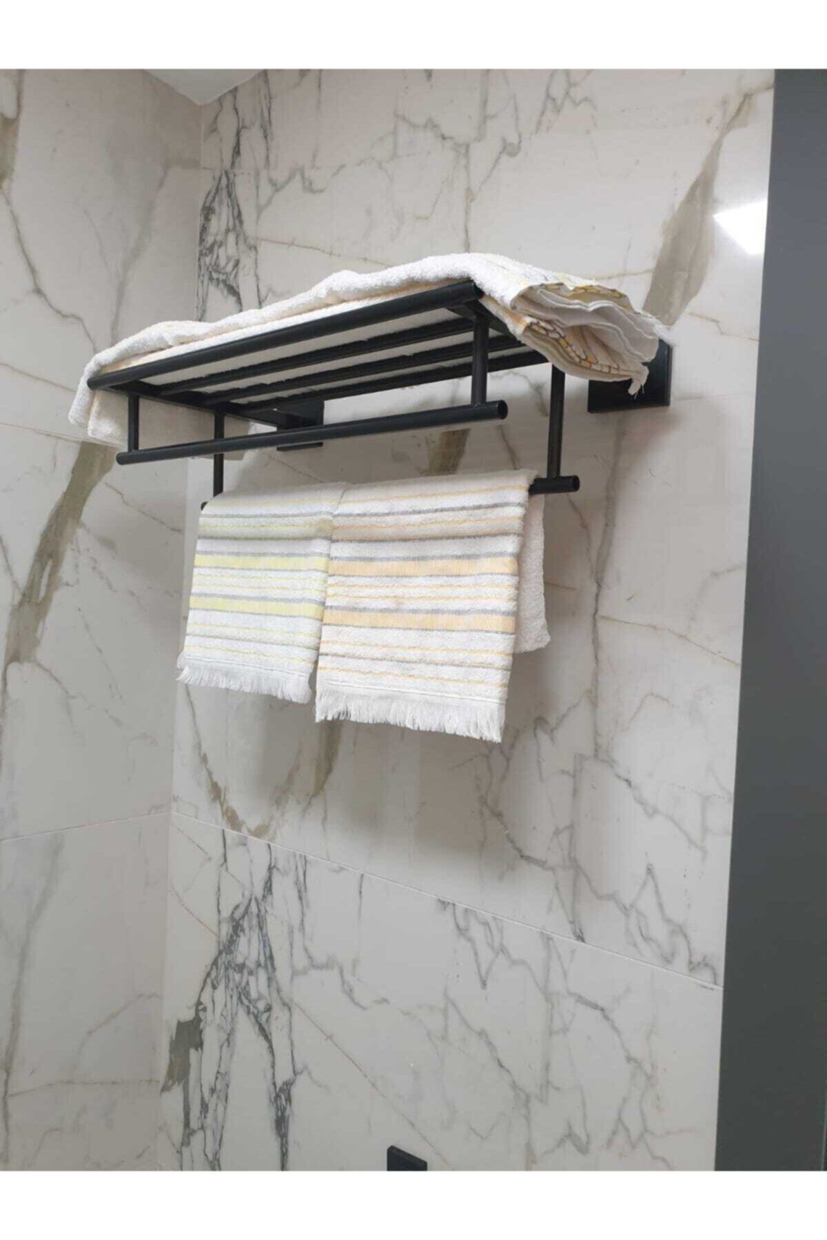 Havluluk Metal Banyo Havlu Askılığı Tasarım Havluluk 6