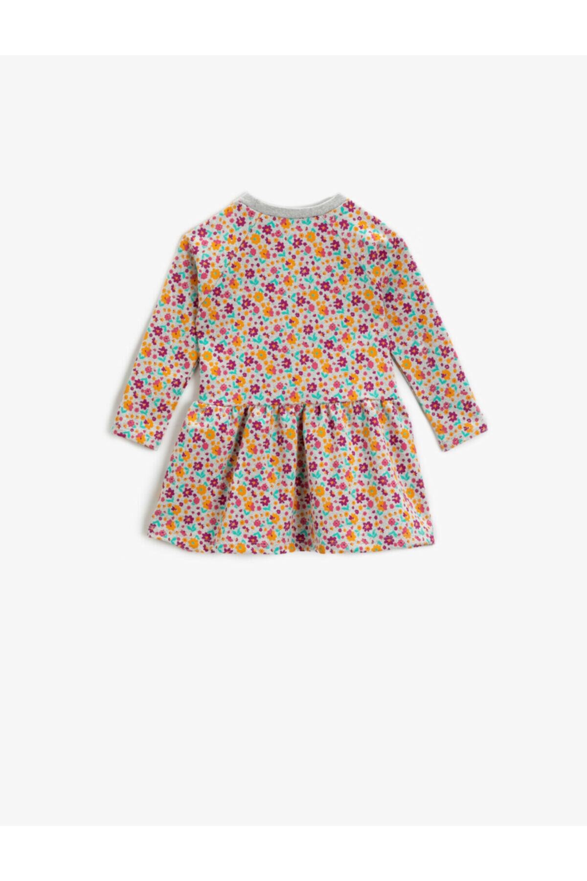 لباس مجلسی دخترانه رنگارنگ کوتونKoton | 2KMG89191OK اورجینال - تصویر 2