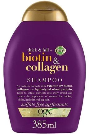 Dolgunlaştırıcı Biotin & Kolajen Şampuan 385 ml 5552555200936