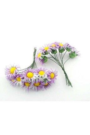 Çiçek Papatya Mor 3.5x9 Cm ( 100 Adet ) AR0339MOR