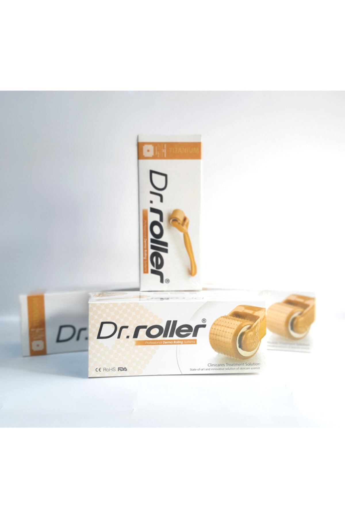 DR.ROLLER 192 Iğne Titanyum Dermaroller 0,50mm + 3 Adet Monsub Profesyonel Cilt Bakım Maskesi