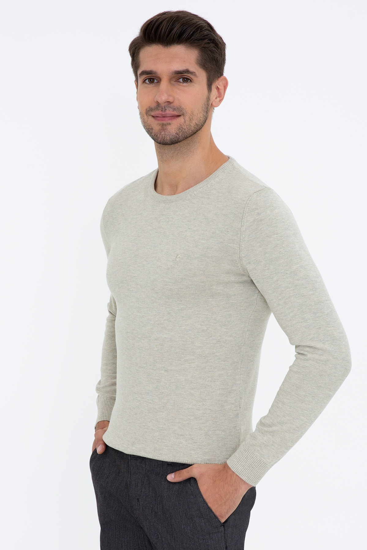 پلیور مردانه راسته آستین بلند | پیر کاردین Pierre Cardin G021SZ0TK.000.1256251 - تصویر 3