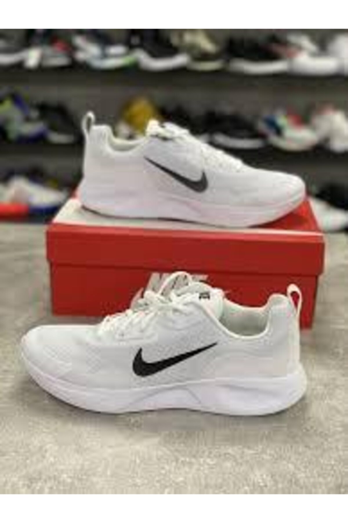 کفش Nike نایکی رانینگ مردانه Wearallday White Cj1682-101 اورجینال - تصویر 5