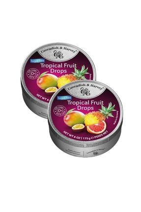 Tropik Şekersiz Meyve Aromalı Şeker 175 G Sugar Free Tropical X 2 sccavendishtropicalx2
