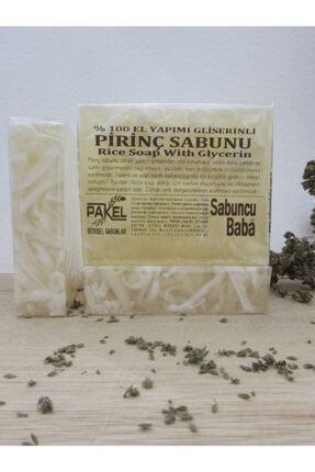 El Yapımı Doğal Pirinç Sabunu 120 gr Rice Soap SB-BRDV-prnc-21