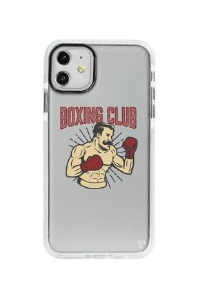Iphone 11 Beyaz Impact Boxing Club Premium Telefon Kılıfı 13953
