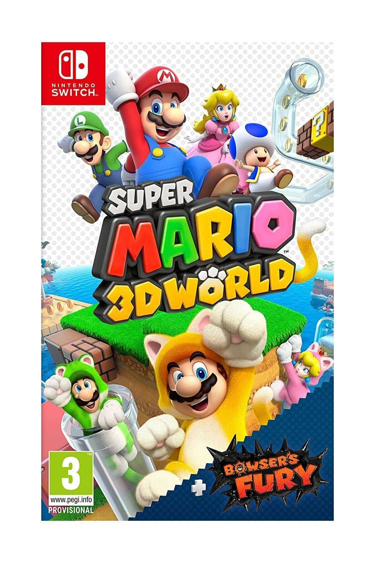 任天堂　Switch SUPER MARIO 3D COLLECTIHON Kontorland Switch Super Mario 3d World + Bowser's Fury - Fiyatı