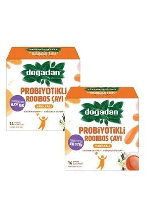 Probiyotikli Roobios Vanilya Bardak Poşet Çay 14' Lü X 2 Adet PRO-DOGADAN-0002-PKT2D