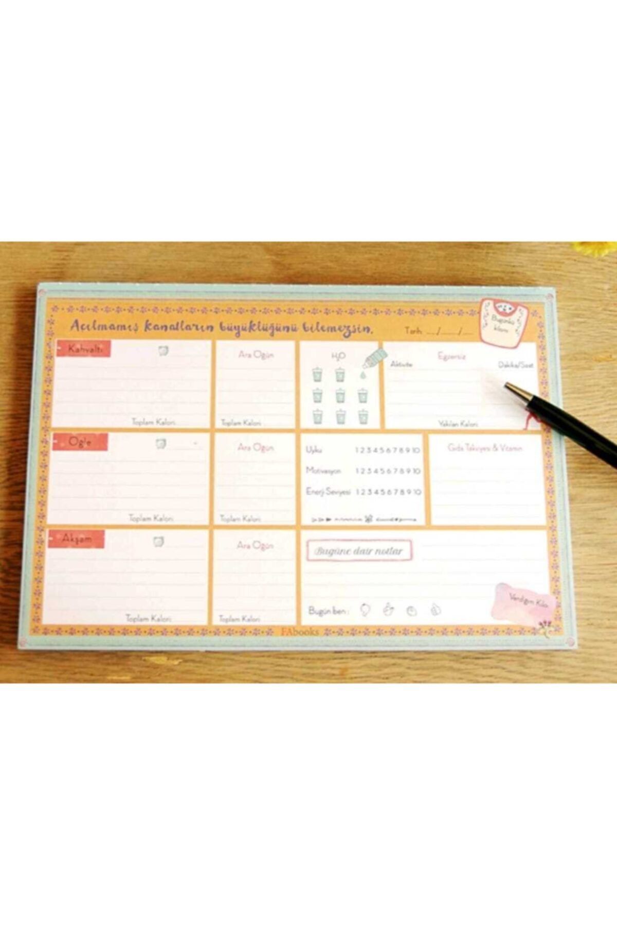 markarizma-Memo Pad Diet Organizer A5 60 Sheets 2