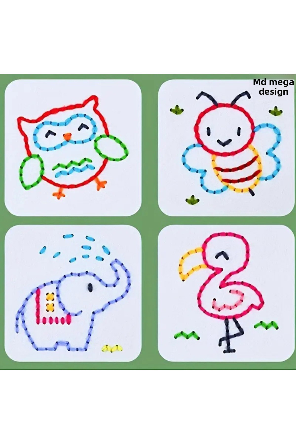 مجموعه ۹ عددی فیگورهای حیوانات بامزه؛ توسعهدهنده هوش، تخیل و مهارتهای دستی کودکان