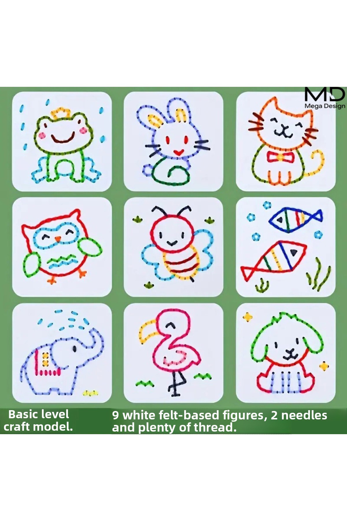 مجموعه ۹ عددی فیگورهای حیوانات بامزه؛ توسعه‌دهنده هوش، تخیل و مهارت‌های دستی کودکان