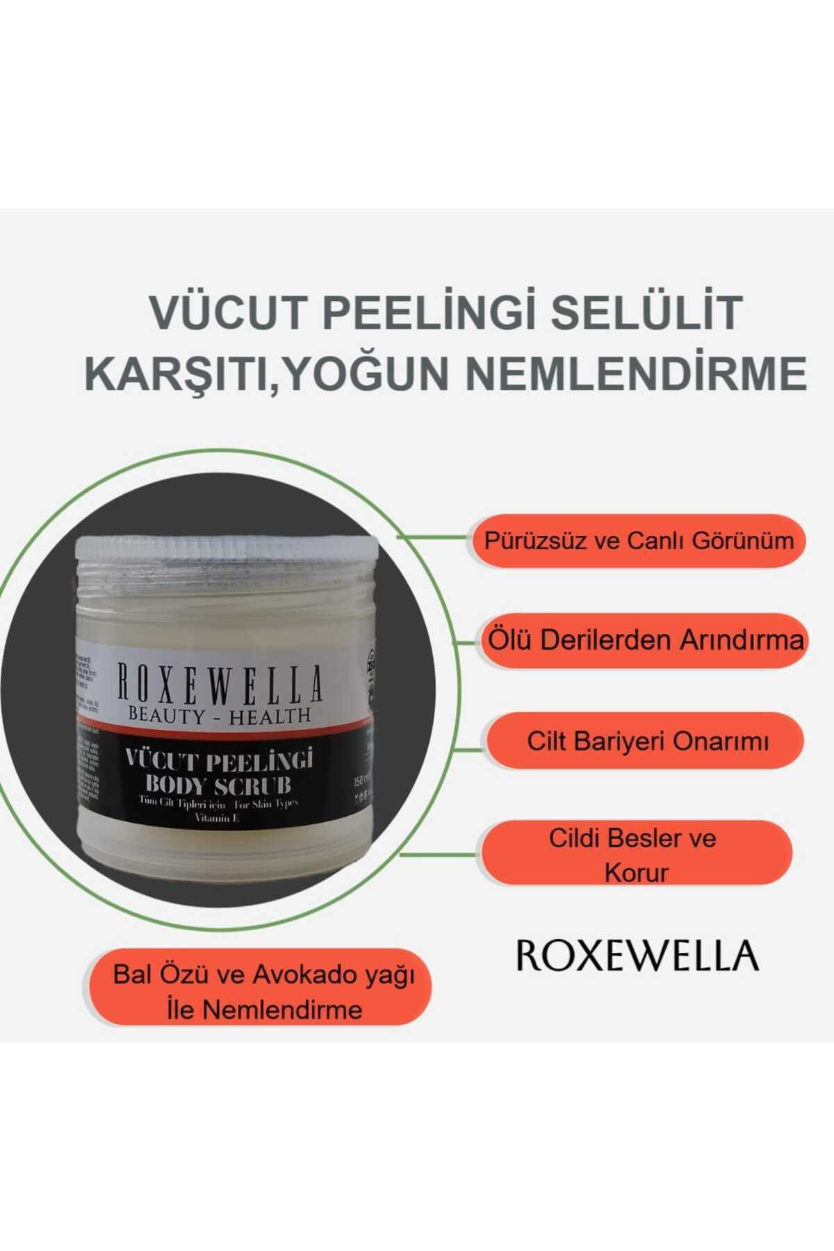 Yoğun Nemlendirici - Besleyici - Onarıcı - Selülit Karşıtı Vücut Ve Yüz Peelingi 150ml — 20250001 — تصویر 6 از 7