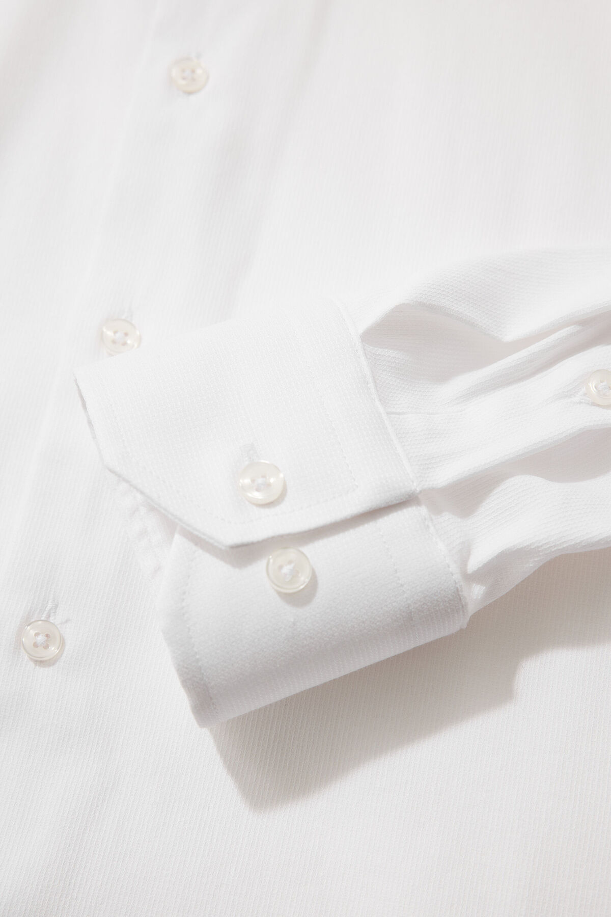 W Collection  BEYAZ UZUN KOLLU GÖMLEK - Görsel 4