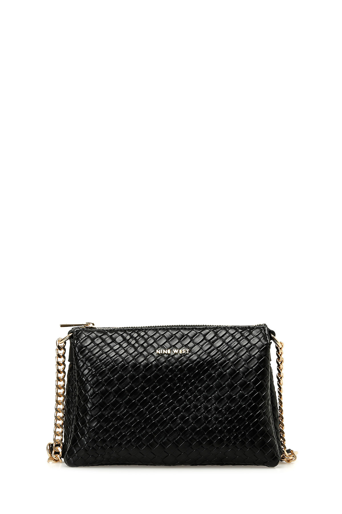 Nine West Geantă neagră BRENCROSS 5FX pentru femei- Trendyol
