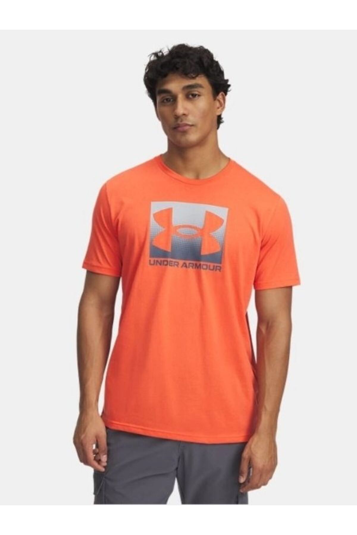 آندر آرمور تی‌شرت‌های گاه به گاه مردانه Under Armour Ua M Boxed Sports به‌روزرسانی شده Ss 1386793-847