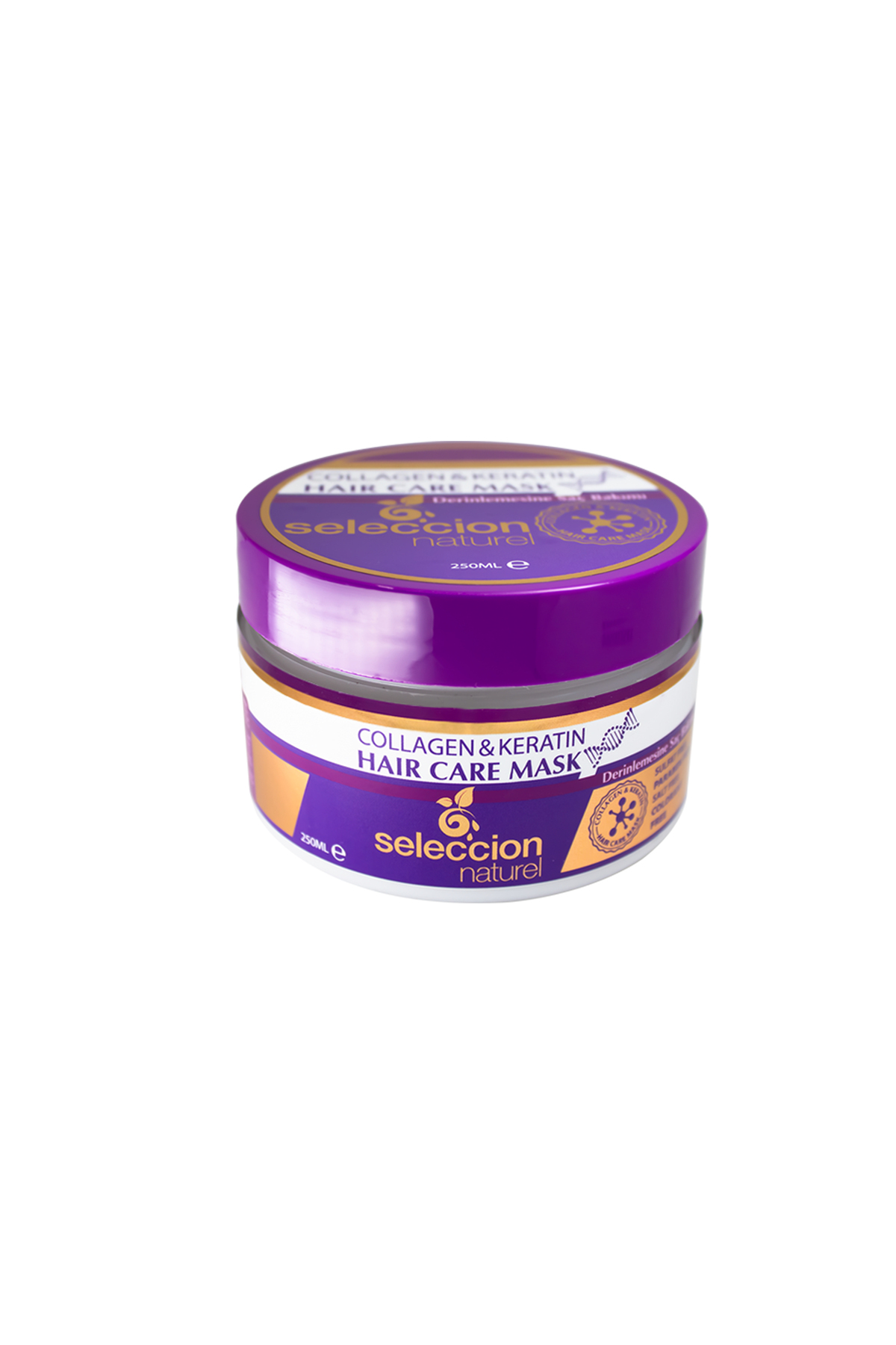 Saç Maskesi 250ml Colagen & Keratin Derinlemesine Saç Bakımı — seleccionmaskclgnkrtn — تصویر 2 از 2