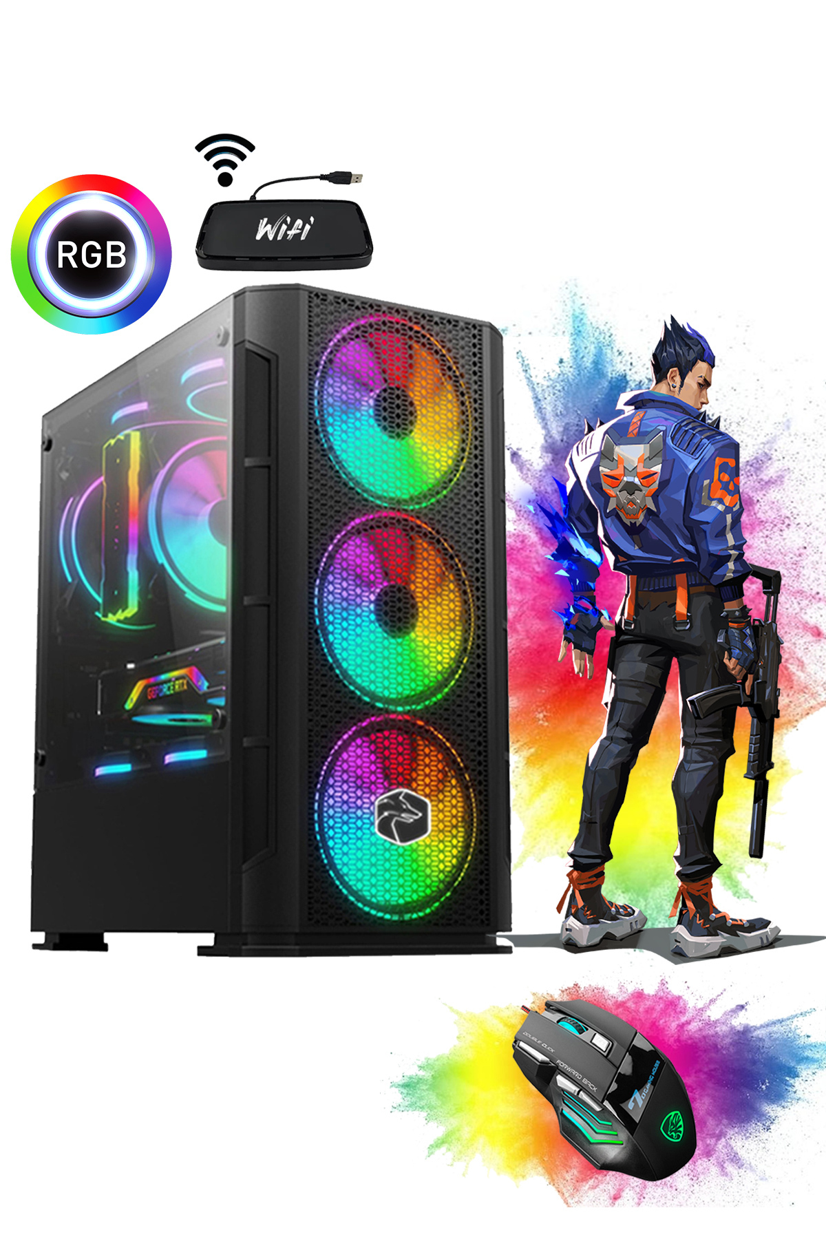 Gamepage Fp88 I7-860 16gb Ram 256gb Ssd 4gb Gt740 Masaüstü Oyuncu