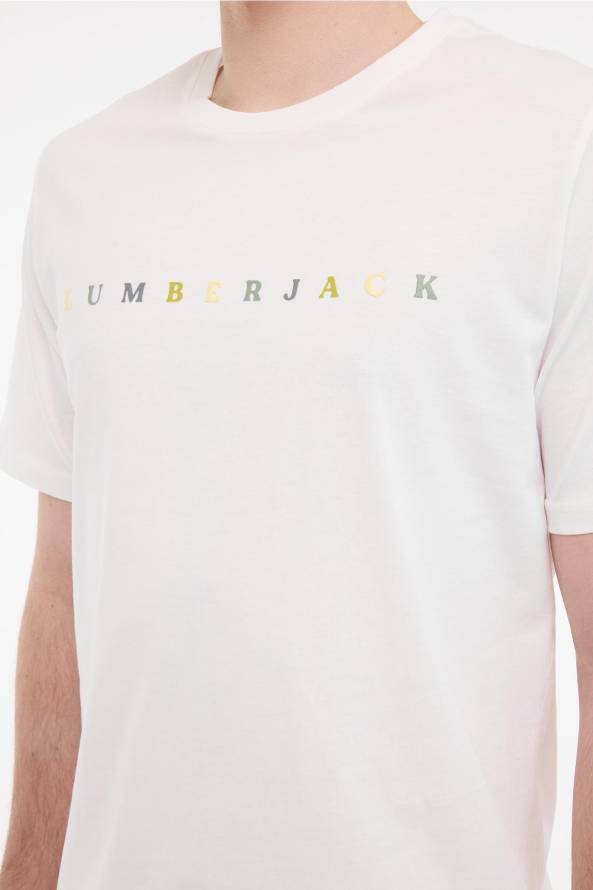 تی شرت مردانه راسته آستین کوتاه | لامبرجک Lumberjack 102006086 - تصویر 4