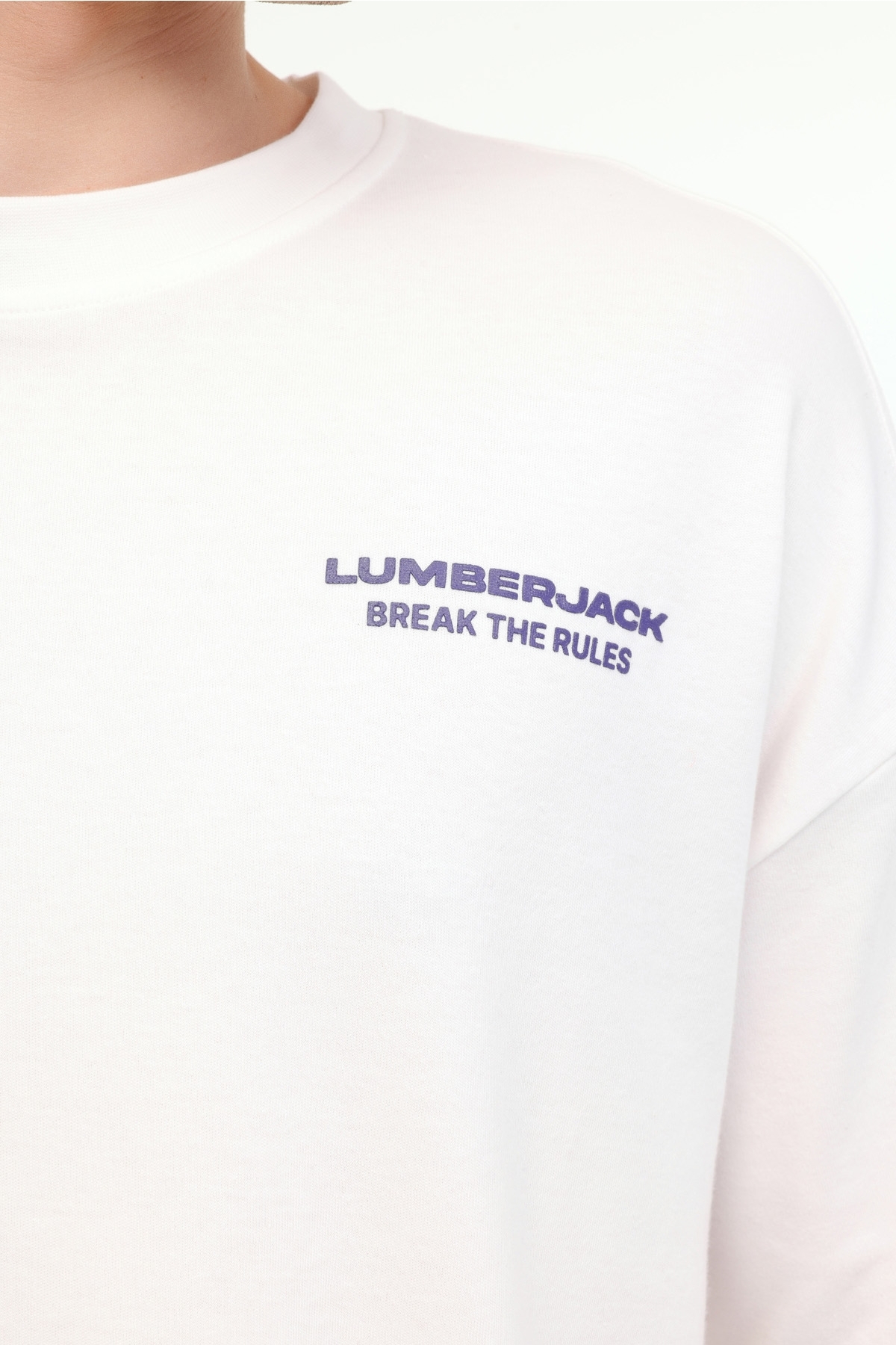 تی شرت مردانه راسته آستین کوتاه | لامبرجک Lumberjack ML FRANCO 11FF10 5FX - تصویر 4