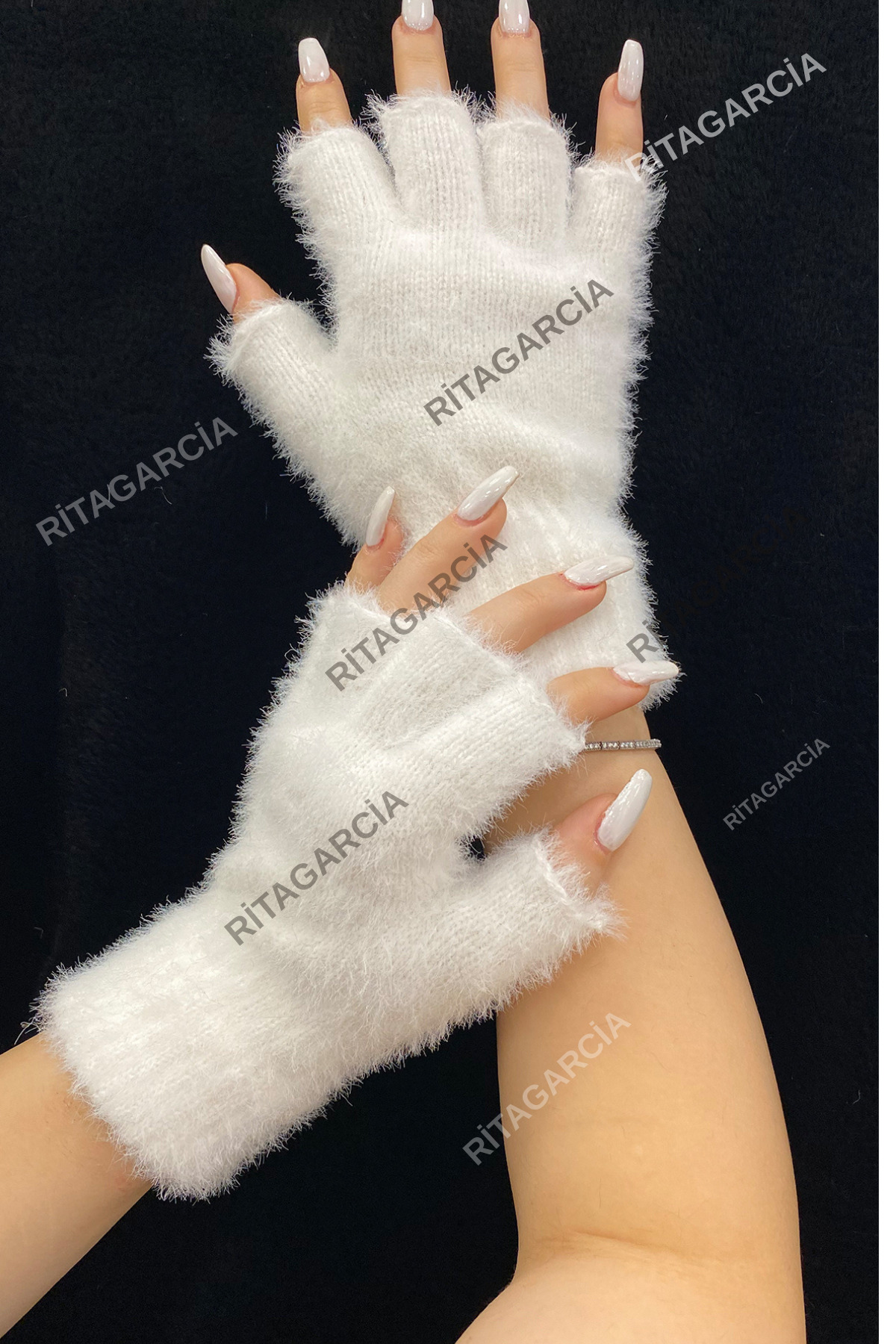 Ritagarcia  Peluş Kesik Parmak Eldiven - Görsel 7