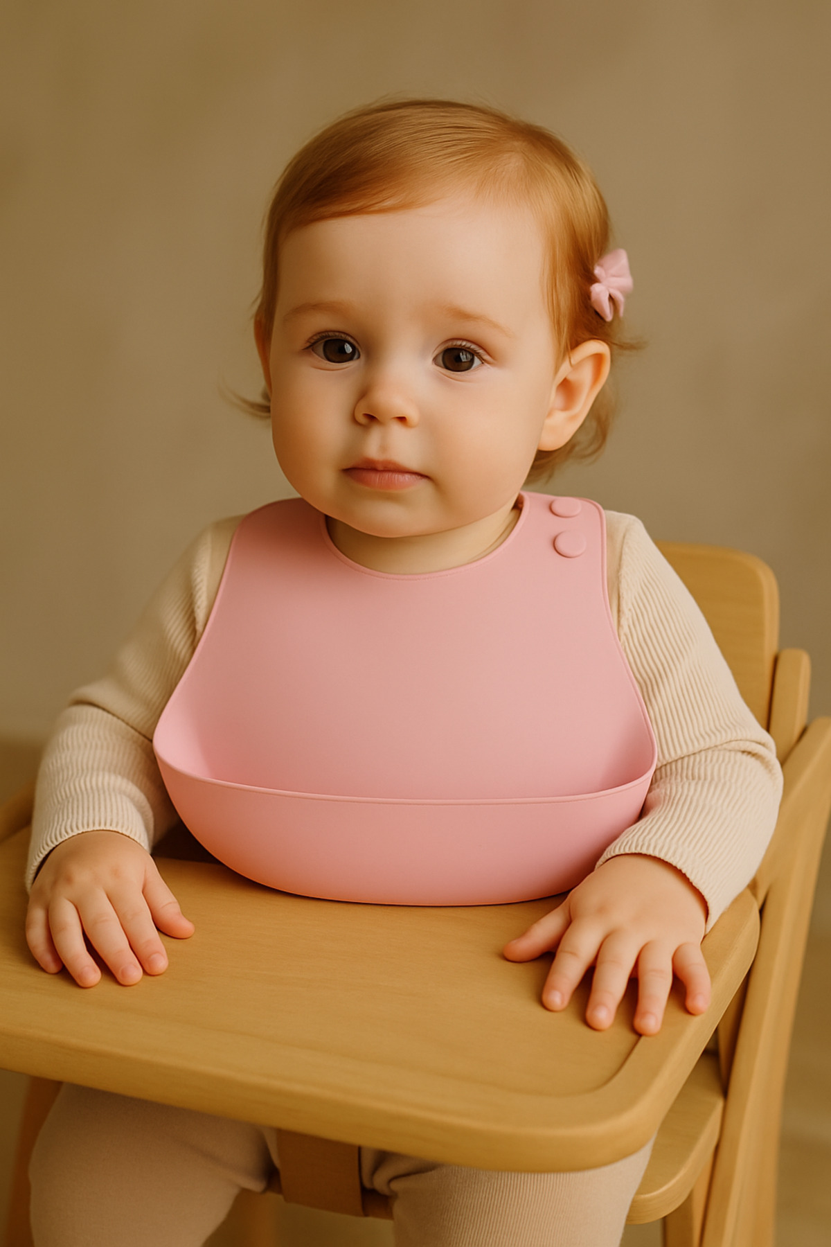 CKM silikon 3lü Silikon Bebek Beslenme Seti- vakumlu tabak kaşık ve mama önlük set fotoğrafı 3 (önizleme)