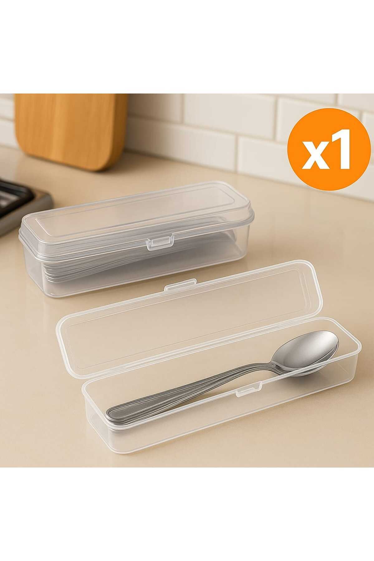 she berrak 1 ADET Çatal Bıçak Kaşık Takımı Saklama Kutusu-Çeyizlik Organizer Düzenleyici Saklama Kabı