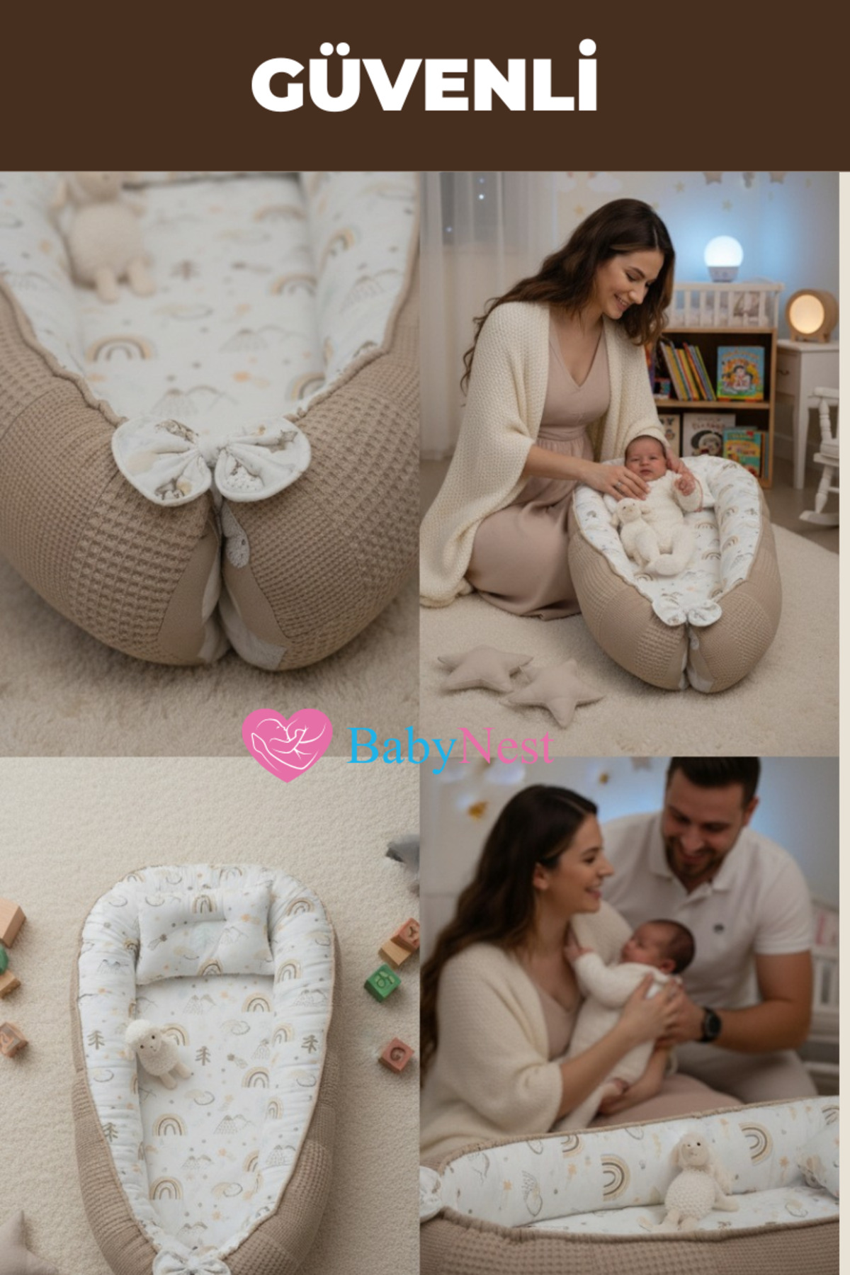 Babynest Yatak Ve Ortopedik Yastık Pike Kumaş Ve Pamuk Kumaş Gökkuşağı fotoğrafı 5 (önizleme)