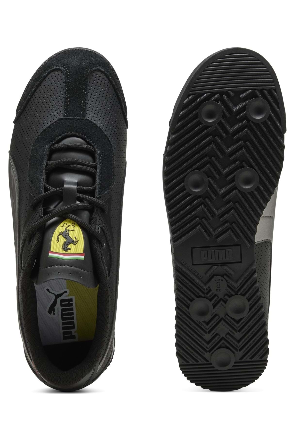 Puma Sf Roma S Series Ferrari 308909 Erkek Spor Ayakkabı SİYAH görsel 7