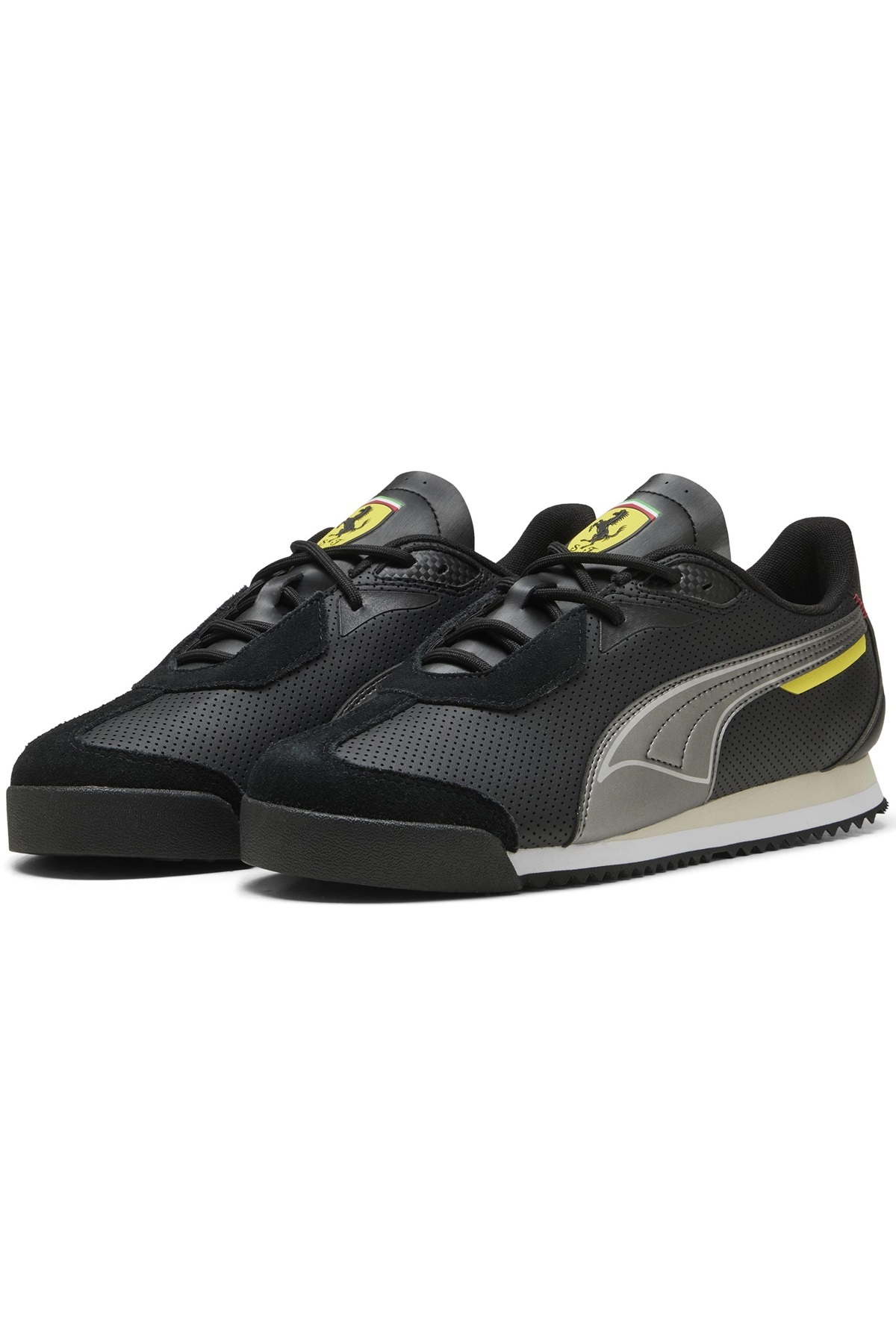 Puma Sf Roma S Series Ferrari 308909 Erkek Spor Ayakkabı SİYAH görsel 5