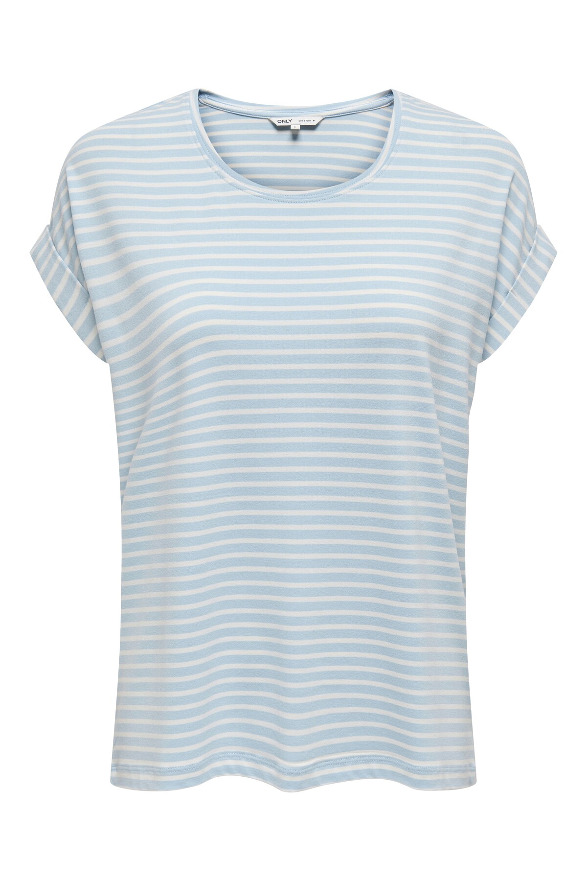 Women's Blue Onlmoster Stripe S/s O-neck Top Jrs Noos T-shirt15206243-Clearsky